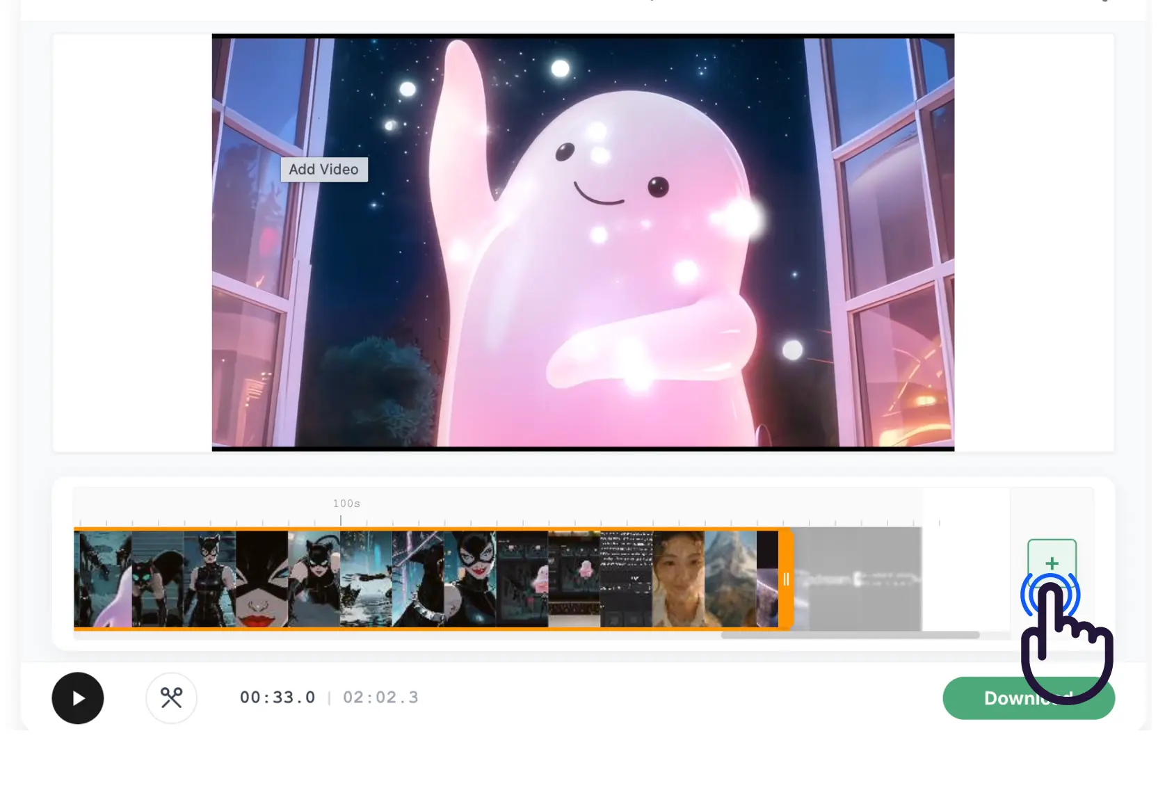 Add & Arrange More Videos
