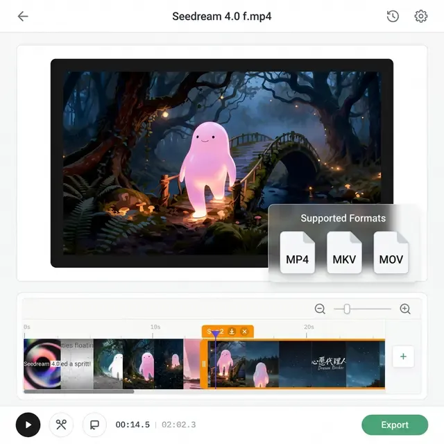 支持所有主流格式